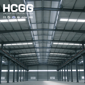 Hangar d'avion en structure d'acier <span class=keywords><strong>PEB</strong></span> durable et économe en énergie, personnalisé, en acier Q355B Q235B, avec poutres en H, à vendre - Product Image 3