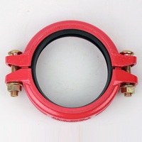 Ensemble de raccords de tuyauterie rainurés pour la lutte contre l'incendie, comprenant des raccords, des té, des coudes, des réducteurs, fabriqués en fonte ductile durable