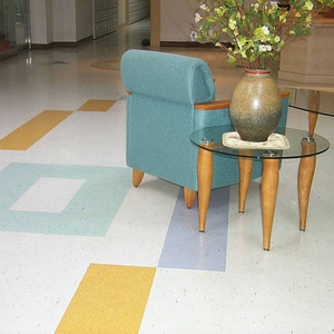 Eterogeneo rotolo da pavimento in vinile PVC moderna copertura antiscivolo resistente all'usura per le aree pubbliche dell'ufficio della scuola ospedaliera-adesivo facile - Product Image 6