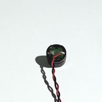 Buzzer Magnetik Digital Klik Aktif SWT 12mm 1-2V DC 2kHz, Dapat Disesuaikan, Tahan Suhu Tinggi, Housing PPO, Alarm PCB