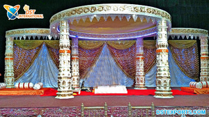 ใหม่มงกุฎ Mandap สำหรับงานแต่งงาน gujurati สไตล์ดั้งเดิมราคาไม่แพงงานแต่งงานอินเดียสวยงามจักรวาลสหรัฐอเมริกา - Product Image 4