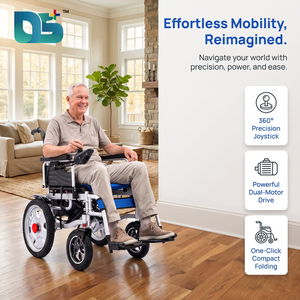 <span class=keywords><strong>Fauteuil</strong></span> <span class=keywords><strong>roulant</strong></span> électrique pliable léger et portable, 250 W*2, assistance électrique, <span class=keywords><strong>tout</strong></span>-<span class=keywords><strong>terrain</strong></span>, batterie 24 V 12 Ah - Product Image 3