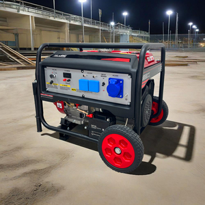 Xách tay 5KW/5000Watt 5.5KW silencer Máy Phát Điện Xăng với tự động bắt đầu 4-Stroke 420cc động cơ 110V 120V 220V Điện - Product Image 4