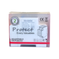 Protecteur numérique de surtension et de sous-tension monophasé MythEle MN2-VA 63A 220V avec récupération automatique réglable, interrupteur de tension sur rail DIN