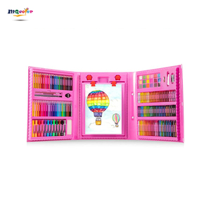 Juego de Arte de arte profesional de 176 piezas para niños, tablero de dibujo seguro de varios colores para uso escolar, caja de <span class=keywords><strong>color</strong></span> incluida - Product Image 3