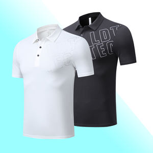 Polo de ajuste holgado de tela elástica más vendido, camisetas deportivas para correr, ajuste de golf - Product Image 4