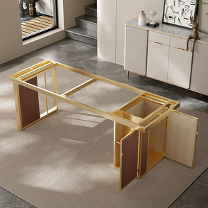 Stone Slab <b>Table</b> Legs Metal Base Frame For Desk <b>Office</b> Tea <b>Table</b> - Product Image 3