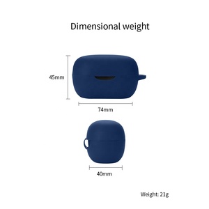 Funda Protectora de Silicona Oraimo <span class=keywords><strong>Airbuds</strong></span> <span class=keywords><strong>2</strong></span> con Gancho, Venta Caliente de Fábrica para Accesorios de Auriculares Inalámbricos - Product Image 3