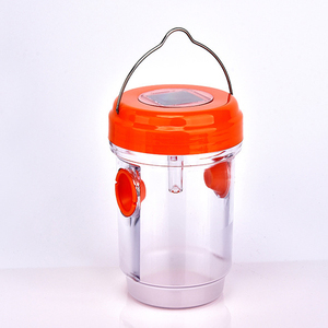 Piège à guêpes solaire professionnel pour le contrôle des parasites agricoles, attrape-guêpes réutilisable en plastique pour les vignobles - Product Image 1