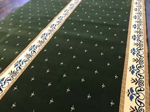 Axminster verde e blu antistatico alto mucchio da parete a parete moquette della moschea e tappeto per la moschea serie di W-S78 <span class=keywords><strong>Masjid</strong></span> - Product Image 2