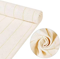 Tissu de touffetage surjeteuse pour la fabrication de tapis de style Ripstop tissé respirant avec fil de marqueur Tissu de moines et tissu de touffetage