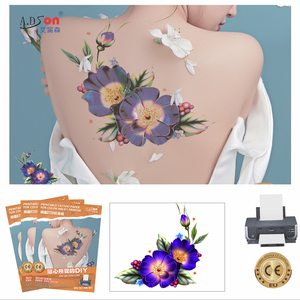 A.DSon A5 formato tatuaggio temporaneo carta Sexy trasferimento dell'acqua <span class=keywords><strong>stampa</strong></span> per il corpo o il viso decorazione per i regali - Product Image 5