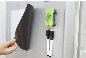 Fabriek Groothandel Magnetische Planner A4 Gum Pen Houder Dubbelzijdig Mobiele Film Koelkast De Whiteboard Magneten