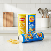 Papas Fritas Lays Sabor Chino al por Mayor 90g |   Paquete Grande de Bocadillos Exóticos Crujientes