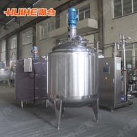 Cuve de stockage 304 de qualité alimentaire avec chauffage électrique Fermenteur Jus de fruit Lait Bière Oeuf Pasteurisateur Cuve de fermentation