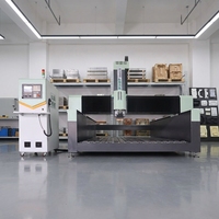 Centre d'usinage CNC 3 axes robuste pour le bois, la mousse, le plastique et les moules, grande taille, machine de fraisage CNC pour la fabrication de modèles 3D
