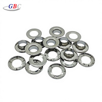 Œillets à griffes en acier inoxydable de qualité supérieure 20,5x11,5x7mm nickelés pour rideaux, tentes, auvents et tissus d'extérieur