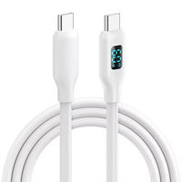 Câble USB-C vers C DAJIANG OEM personnalisé 100W 3A à charge rapide 1,5M avec gaine en silicone pour batterie externe, appareil photo, ordinateur