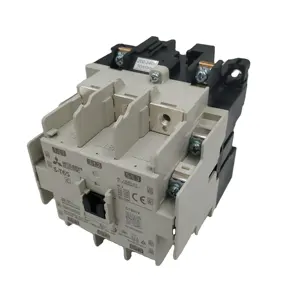 Mitsubishi seri MS-T kontaktor magnetik non-membalikkan AC dioperasikan 3P 80A 2NO + 2NC S-T80 AC100V AC220V AC400V