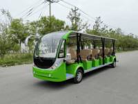 Bus électrique zéro émission pour visites touristiques, 20 places, navette, 72V, faible bruit, pour les parcs et stations balnéaires écologiques