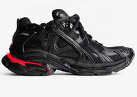 Chaussures de course à fibres optiques LED 2026 : Chaussures de sport en cuir lumineuses et respirantes, semelle extérieure en caoutchouc antidérapante, équipement sportif décontracté
