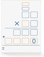 Tableau de multiplication Pop It-Plateau de jeu de multiplication pour l'apprentissage des enfants Machine à multiplier Times Table