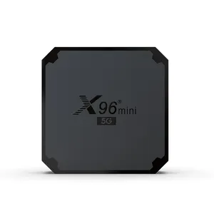 tv box wifi netflix Suppliers-X96 Mini 5G Android 9 TV Box Amlogic S905W4 8GB 16GB Smart TV Box Quad Core WIFI 2.4/5G supporto Youtube Netflix 4K Set-top box