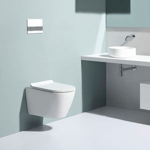 Inodoro suspendido con <span class=keywords><strong>cisterna</strong></span> oculta y actuador de doble descarga - Product Image 1