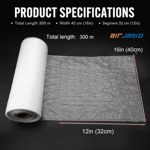 HDPE transparente película protectora cojín embalaje burbuja rollo envoltura aire cojín máquina <span class=keywords><strong>Hulu</strong></span> película inflable respetuoso con el medio ambiente - Product Image 2