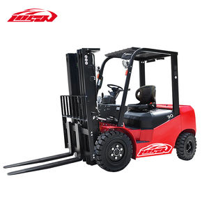 Электрический вилочный погрузчик CPD30 CPD50, 3 тонны, 5 тонн, свинцово-кислотная батарея, 4WD, гарантия 1 год, для розничной торговли и ресторанного бизнеса - Product Image 4