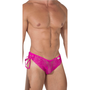 PATON <span class=keywords><strong>Slip</strong></span> transparent en dentelle sexy pour hommes Bikini Mesh Sous-vêtements <span class=keywords><strong>Tanga</strong></span> Culotte personnelle Lingerie exotique <span class=keywords><strong>Slip</strong></span> Hombre - Product Image 2