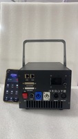 Lumière laser 3D animée RVB pleine couleur 10W, DMX512, télécommande mobile APP pour DJ, scène disco, écran LCD