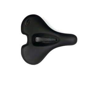 Nuevo Sillín <span class=keywords><strong>de</strong></span> <span class=keywords><strong>Bicicleta</strong></span> <span class=keywords><strong>de</strong></span> Montaña Ancho, con Cojín Suave, Carcasa <span class=keywords><strong>de</strong></span> Cuero, Polipropileno Impermeable, Asiento Acolchado con Refrigeración y Ventilación - Product Image 3