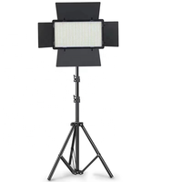 Kit d'éclairage professionnel portable RGB LED 800 lumières pour photo et vidéo, maquillage, lumière d'appoint, télécommande sans fil, réglage par téléphone, boîte de kit