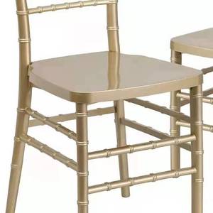 Chaises Chavari de mariage en bambou, chaises de <span class=keywords><strong>Restaurant</strong></span> style chevron Camille, métal de nouveau Design <span class=keywords><strong>pour</strong></span> fête, cérémonies et événements, - Product Image 5