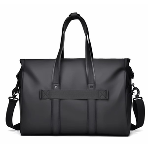 Bolsa de Viaje Casual, Bolsa de Gimnasio Expandible para Fin de Semana, con Separación para Artículos Secos y Húmedos, Bolsa de Fitness, Bolsa de Negocios, Bolsa de Lona de Poliéster - Product Image 2