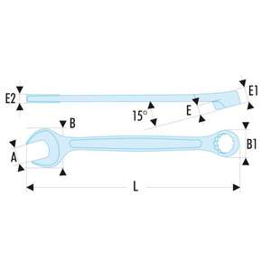 Facom-440.1P ชุดประแจ3148517684317 3/8นิ้วประแจแบบรวมประแจ - Product Image 2