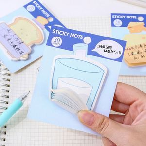 Hot Sale <b>Creative</b> Sticky Notes Cartoon Memo Pads Cute Kawaii Memos Self-adhesive Special Shape - Product Image 5