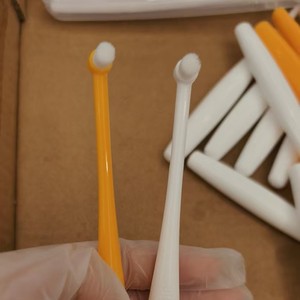 Brosse à dents douce pour animaux de compagnie, avec étui de voyage et gratte-langue, pour chats et chiens, hygiène buccale, nettoyage en profondeur - Product Image 2