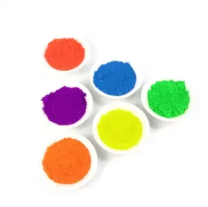 CLF Wholesale FB Series Fluorescent Powder Used In Textile Printing Ink Neon Colorful Pigment Powder