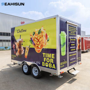 주방 트레일러 모바일 음료 트럭 상점 바 푸드 트럭 유럽 버거/아이스/피자 트레일러 비즈니스 용 식품 트레일러 - Product Image 5