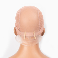 Perruques médicales sur mesure, entièrement en dentelle, en matériau PU, 100% cheveux vierges européens, petite perruque médicale
