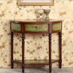 Mesa <span class=keywords><strong>Consola</strong></span> Antigua China de Madera Pintada a Mano <span class=keywords><strong>con</strong></span> <span class=keywords><strong>Cajones</strong></span> - Product Image 2
