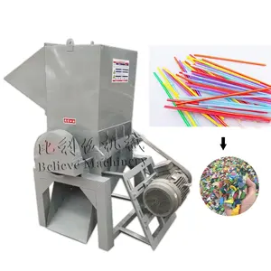 Factory direct selling plastic straw film crusher machine prices in pakistan 3hp