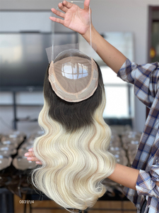 Topper de cheveux humains bruts 5x5 Lace Front 8x8, sans colle, nœuds invisibles, pré-épilés, densité 130%, ondulation naturelle, livraison gratuite, 2026 Shy - Product Image 2