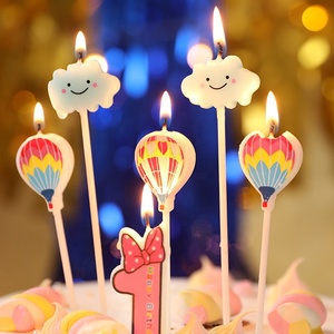 Bán Buôn Sáng Tạo Nến Sinh Nhật Đám Mây Không Khí Nóng Bóng Nướng Bánh Phim Hoạt Hình Sinh Nhật Trẻ Em Của Đảng Nến - Product Image 4