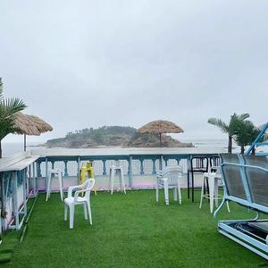 ENVÍO GRATUITO a COREA - Rollo <span class=keywords><strong>de</strong></span> Césped <span class=keywords><strong>Artificial</strong></span> DYG, Tapete Ignífugo, Césped <span class=keywords><strong>Artificial</strong></span> para Terraza, Ancho 2m x Largo 10m - Product Image 2