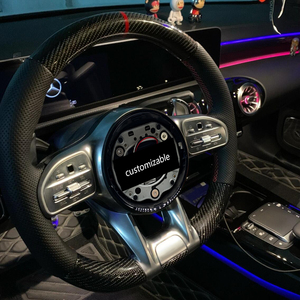 <span class=keywords><strong>Volant</strong></span> en fibre de carbone en gros pour <span class=keywords><strong>Mercedes</strong></span> Benz W204 W205 W213 W222 CLA CLS GLA GLC GLE GLS C63 E63 AMG C200 C260 E300 - Product Image 4