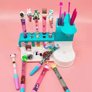 ปากกาสร้างสรรค์ ชุดของเล่น DIY เสริมจินตนาการ ความงาม ของเล่นเจ้าหญิงสำหรับเด็กผู้หญิง สนุก ปลอดภัย สีสันสดใส ของเล่นเสริมพัฒนาการ ของขวัญวันหยุด - Product Image 1