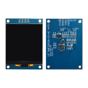 Módulo de Pantalla OLED JYC de 1.5 Pulgadas, Controlador SH1107, Resolución 128x128, 4 Pines, Interfaz IIC, Pantalla Monocromática L959 - Product Image 1